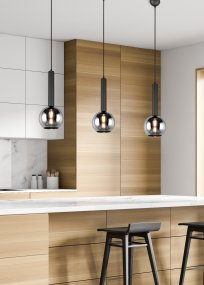 Clayton Ø20 Gris humo De Trio Lighting - 