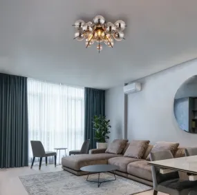 Udo Ø55 Color humo plafón De Globo Lighting - Perfekt f&ouml;r vardagsrum, sovrum eller matsalar d&auml;r den bidrar till en stilfull och inbjudande milj&ouml;.