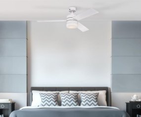 Alta Vista Ø122 Blanco De Westinghouse - El nivel de ruido es de 51 dB y el motor viene con una garantía de 10 años.