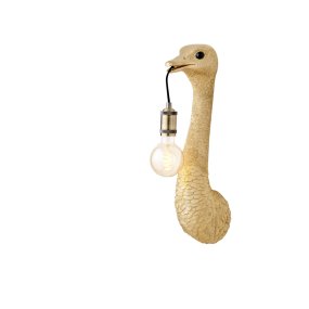 Ostrich 57cm Oro lámpara de pared De Light & Living - 