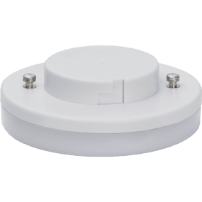 GX53 LED 6,5W De Star Trading - y la cubierta est&aacute; hecha de PC de color &oacute;palo.