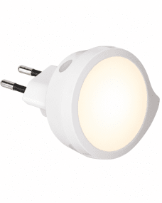 Luz nocturna Sensor LED Blanco lámpara infantil De Star Trading - Una práctica luz nocturna con una luz suave y agradable de 4 lúmenes.