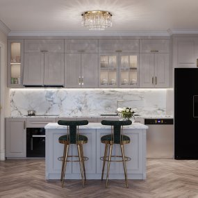 Dune Ø45 Oro De Maytoni - Dune es una elegante lámpara de techo de cristal realizada en metal con un exclusivo acabado dorado.