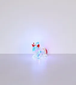 Brondar Transparente lámpara infantil De Globo Lighting - La lámpara de mesa Brondar impresiona con su exclusivo diseño de unicornio con efecto cristal y es un detalle mágico en cualquier habitación.