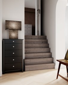 iSquare 50cm Negro De By Rydéns - Descubre iSquare, una l&aacute;mpara de mesa inspirada en el dise&ntilde;o japon&eacute;s y fabricada con papel de nube de drag&oacute;n.