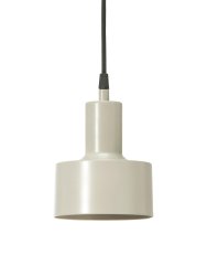 Solo Ø13 Beige lámpara de ventana De PR Home - Cable textil negro de 3,5 metros, soporte para colgar y enchufe de pared.