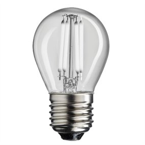 LED E27 globo 2W 2700K Regulable Transparente De Unison - 