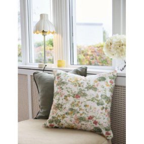 Wera 47cm Blanquecino lámpara de mesa De PR Home - Incluye un cable de pl&aacute;stico negro de 1,5 m, interruptor y enchufe.