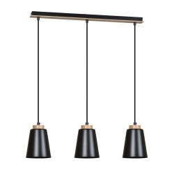 Bolero 66cm Negro De Emibig Lighting - La lámpara de techo Bolero de estilo escandinavo es una excelente opción para la sala de estar, el dormitorio o la oficina en casa.