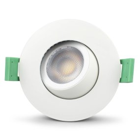 Sanna 230V 3000-4000K Blanco De Llitt - Sanna es una elegante luminaria empotrable, regulable y de bajo consumo, con funci&oacute;n de giro de 360&deg;.