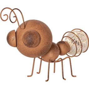 Oxida Óxido lámpara solar De Star Trading - el panel durante el d&iacute;a para cargar de forma &oacute;ptima la bater&iacute;a incluida.