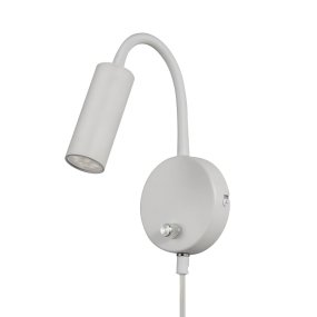 Mini Flex Blanco lámpara de lectura De Oriva - Fácil de instalar y práctico: una combinación perfecta de funcionalidad y diseño.