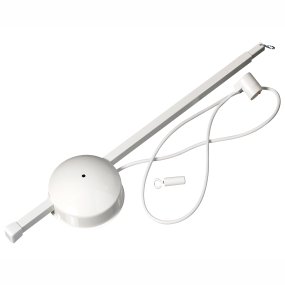 Jan Blanco De Armaturhantverk - Con un brazo telesc&oacute;pico largo y ajustable, puede colocar la luz de techo m&aacute;s lejos de la toma de corriente del techo sin tener que perforar agujeros en el techo.