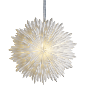 Ice Ø70 Blanco De Star Trading - La estrella irradia alegr&iacute;a y a&ntilde;ade un toque navide&ntilde;o especial a tu hogar.