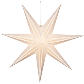 Holly Ø75 Blanco De Star Trading - Cu&eacute;lgala en la ventana o ap&oacute;yala contra la pared para crear el ambiente navide&ntilde;o perfecto.