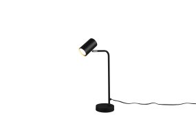 Marley 45cm Negro lámpara de escritorio De Trio Lighting - El cabezal de la lámpara es orientable y se puede orientar tanto hacia arriba como hacia abajo, lo que la hace perfecta como punto de atracción en el escritorio o como iluminación de acento en la oficina.