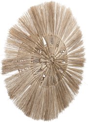 Amara Ø60 Naturaleza lámpara de pared De PR Home - El material natural puede variar de color, cada paraguas está hecho a mano y pueden ocurrir ligeras variaciones de tamaño.