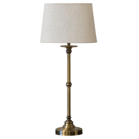 Axel 60cm Latón antiguo lámpara de mesa De Lampan - Axel es un elemento decorativo con estilo, ideal para una mesa auxiliar, un escritorio o junto a una ventana, y se adapta a una gran variedad de estilos de decoraci&oacute;n.
