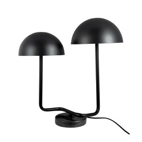 Cluster 42cm Negro lámpara de mesa De Dyberg Larsen - De tv&aring; lampsk&auml;rmarna ger en behaglig och balanserad belysning, perfekt b&aring;de f&ouml;r arbete och mysiga h&ouml;rn.