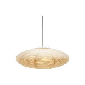 Yuni Pantalla Excl. Colgante Ø58 Beige Lámpas de techo De PR Home - Yuni es una pantalla decorativa de color beige, hecha de papel de arroz, que emite una luz suave y agradable.