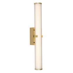 Clamp 63cm Oro lámpara de baño De Searchlight - Esta lámpara combina funcionalidad y diseño y es ideal para crear un ambiente relajante y elegante.