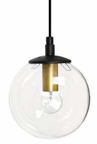 Perla W Ø16 Latón Lámpas de techo De Hallbergs - Esta l&aacute;mpara de techo es ideal para colgarla individualmente sobre una mesa de comedor, pero tambi&eacute;n en grupos de varias.