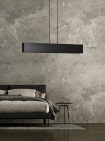 Gentor 72cm Negro De Emibig Lighting - Esta l&aacute;mpara caracter&iacute;stica no s&oacute;lo atrae la atenci&oacute;n visualmente, sino que tambi&eacute;n subraya el estilo de la habitaci&oacute;n.