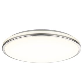 Fancy Ø33 Plata plafón De Halo Design - También tiene un regulador de intensidad de 3 pasos incorporado que puedes combinar con tu interruptor de pared habitual.