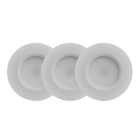 QB-307 Downlight 2700K Pack De 3 Blanco De Designlight - Incluye un cable de 2 metros desde el enchufe hasta el controlador y un cable de casi 2 metros desde la caja de conexiones hasta cada luz.