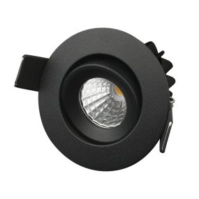 Q-16 Mini Downlight 3000K Negro De Designlight - Con un flujo luminoso de 310 l&uacute;menes, ofrece diversas posibilidades de aplicaci&oacute;n y puede utilizarse tanto como iluminaci&oacute;n decorativa de acento como parte de la iluminaci&oacute;n general de una habitaci&oacute;n.