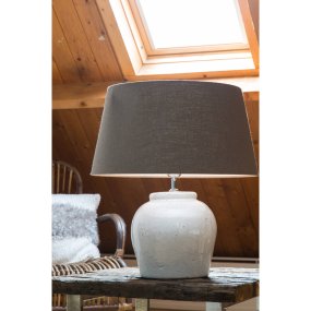 Etna 40cm Blanco base de lámpara De Light & Living - 