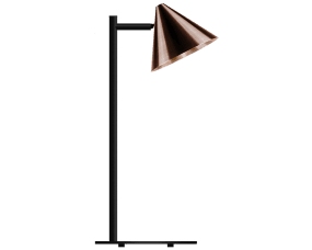 Tratt Micro 57cm Cobre oxidado oscuro De Westal - La l&aacute;mpara incluye un cable de 2 metros, un regulador de intensidad con funci&oacute;n de memoria y un adaptador de corriente.