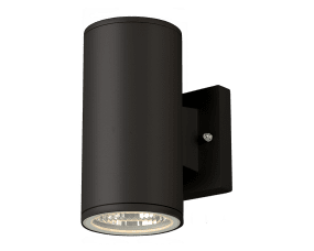 Heron II Negro lámpara de exterior De Westal - La luminaria está diseñada para uso en exteriores, pero también es adecuada para uso en interiores en áreas privadas y públicas.
