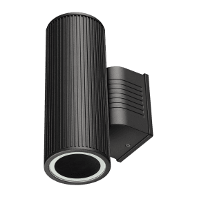 Wally Double Gris oscuro lámpara de exterior De Designlight - Gracias a su acabado resistente a la intemperie y su dise&ntilde;o atemporal, Wally es una soluci&oacute;n fiable y duradera para la iluminaci&oacute;n de su fachada.