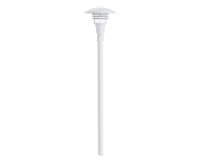 Tellus 145cm Blanco balizas De Westal - Tellus es una serie de luminarias que, según el diseño, confieren a la villa, al edificio de apartamentos o a la casa de vacaciones un carácter diferente.