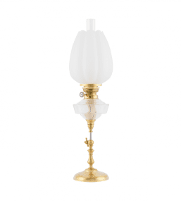 Ekholmen 85 Latón De Karlskrona lampfabrik - La altura del soporte met&aacute;lico de la base se puede ajustar de 0 a 10 cm.