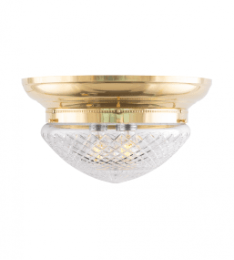 Fröding 300 Latón De Karlskrona lampfabrik - Lampan &auml;r f&ouml;rsedd med tre ljusk&auml;llor f&ouml;r en j&auml;mnare och behagligare ljusbild, vilket &auml;r s&auml;rskilt viktigt vid anv&auml;ndandet av slipade kristallglas.