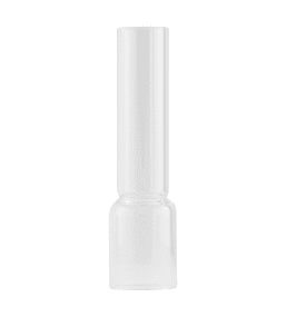 Lamp Chimney 6''' - short Transparente De Karlskrona lampfabrik - Los quemadores redondos est&aacute;n hechos de vidrio de borosilicato resistente al calor.