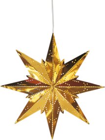 Mini Ø25 Latón De Star Trading - Hermosa estrella de metal realizada en lat&oacute;n.