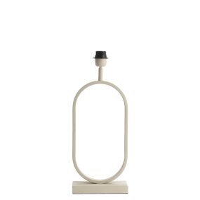 Jamiri 45cm Blanco cremoso base de lámpara De Light & Living - 