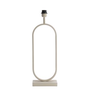 Jamiri 55cm Blanco cremoso base de lámpara De Light & Living - 