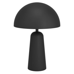 Aranzola 45cm Negro lámpara de mesa De Eglo - Esta elegante lámpara de mesa en color negro ofrece una expresión elegante y atemporal que se adapta a todo tipo de interiores.