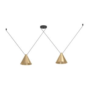 Narices 173cm Oro Lámpas de techo De Eglo - Dale un toque moderno a tu hogar con esta elegante lámpara de techo que combina funcionalidad y diseño.