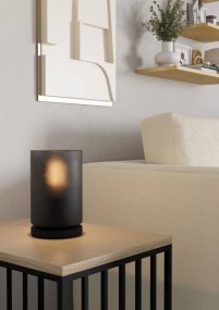 Colomera 20cm Negro De Eglo - Su aspecto minimalista y su color sofisticado hacen de esta lámpara un elemento de diseño interior atemporal que se adapta a cualquier entorno.