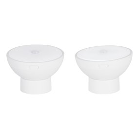 Eidani Pack De 2 Blanco De Eglo - A una altura de montaje de 2 metros, el sensor detecta movimiento hasta a 3 metros de distancia y dentro de un ángulo de 120°.