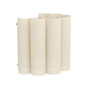 Collegrilli 17cm Beige lámpara de pared De Eglo - Collegrilli es una lámpara de pared decorativa con una pantalla de tela beige que imita la textura natural del lino.