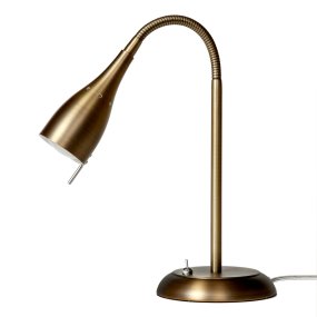 Tanum 40cm Óxido lámpara de escritorio De Armaturhantverk - El brazo ajustable y flexible le permite dirigir fácilmente la luz exactamente donde la necesita, lo que hace que esta lámpara sea perfecta como lámpara de escritorio o lámpara de lectura.