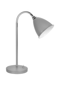 Smögen 45cm Gris lámpara de escritorio De Armaturhantverk - El brazo flexible permite ajustar la luz fácilmente según sea necesario, lo que hace que la lámpara sea perfecta como lámpara de noche o de escritorio.