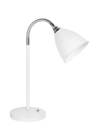 Smögen 45cm Blanco lámpara de escritorio De Armaturhantverk - El brazo flexible permite ajustar la luz fácilmente según sea necesario, lo que hace que la lámpara sea perfecta como lámpara de noche o de escritorio.