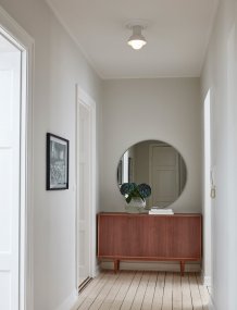 Down Ø20 Beige plafón De CO Bankeryd - Para que el dise&ntilde;o de la l&aacute;mpara se muestre lo mejor posible, recomendamos elegir una bombilla globo con un di&aacute;metro de 12,5 cm.